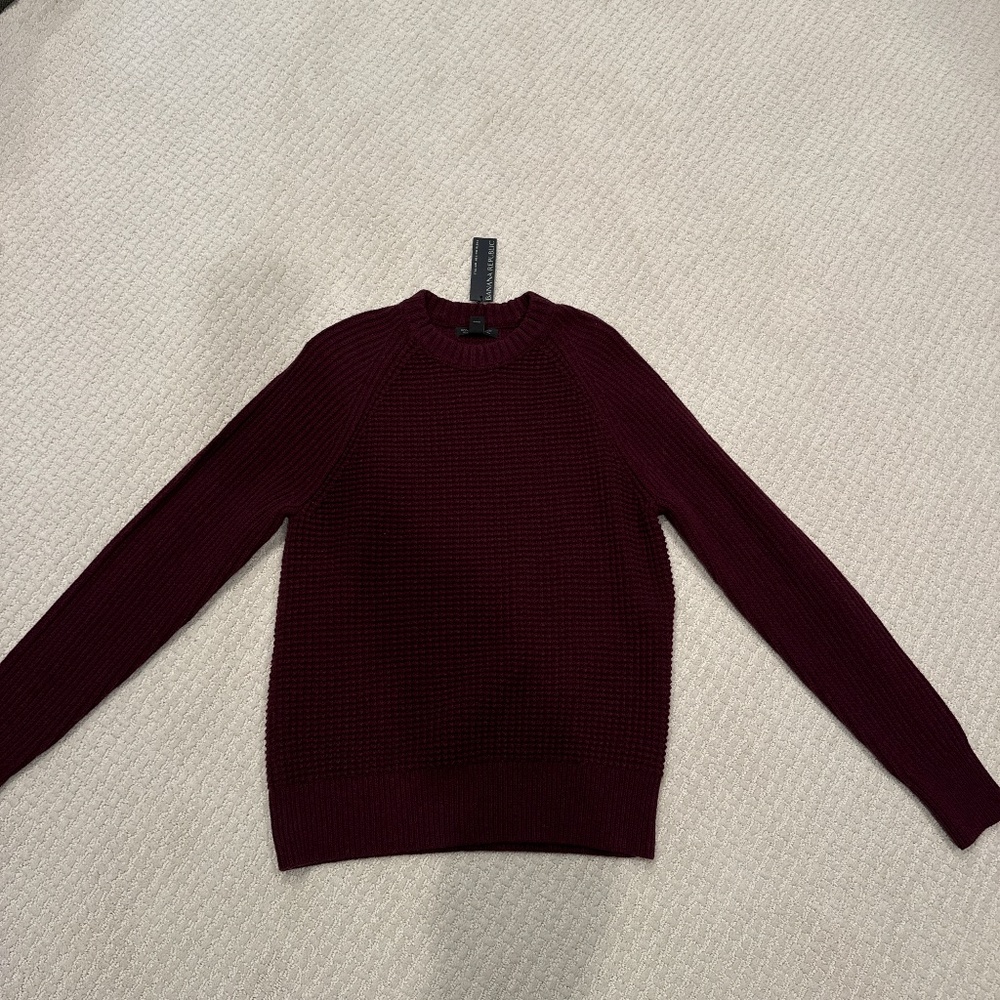 Men’s banana republic Italian Marino blend sweater